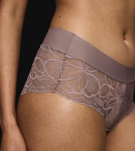 BODY MAKE-UP ILLUSION LACE in GREY