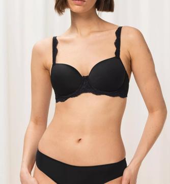 Buy Triumph Black Amourette Charm Non Wired Bra from Next Luxembourg