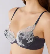 フロラーレ リュクス5010 ブラジャー(パッドなし)【一部カラーSALE】, ブラック, model image number 4