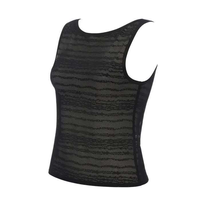 スロギー フリー オールラウンド レース タンクトップ, ブラック, product image number 2
