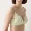 チャーミングラマー スリムライン DeepV ブラジャー ヴィンテージクロス, グリーン, model image number 6