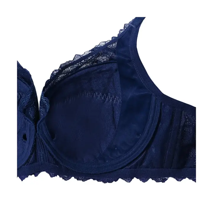 レッドレーベル バイ トリンプ0115 フルカップブラジャー(パッドなし)【一部カラーSALE】, ブルー, product image number 4