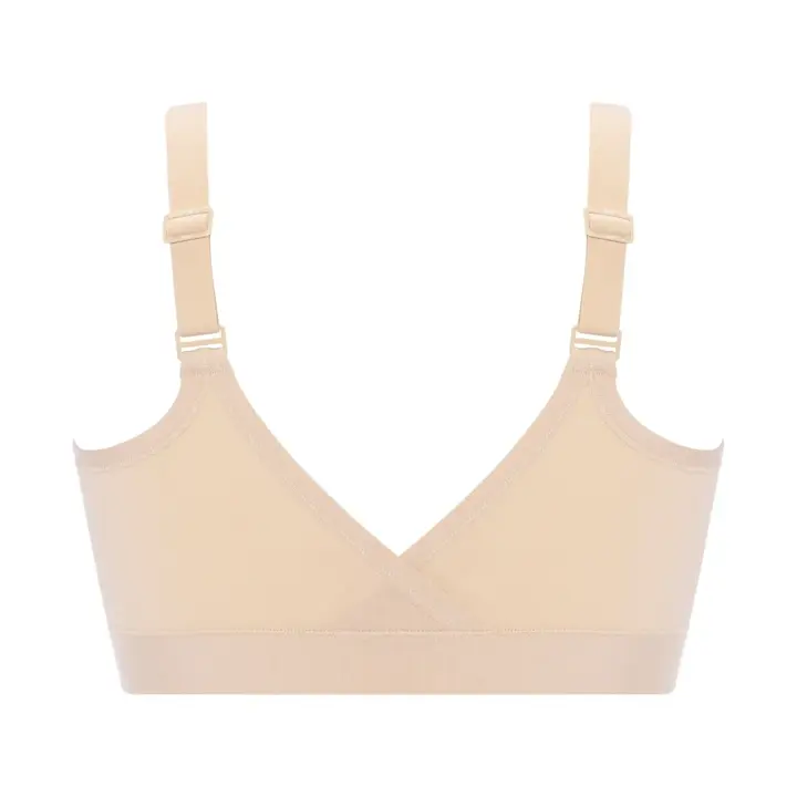 スロギー フリー オールラウンド ハーフトップブラ ラージ, ベージュ, product image number 1