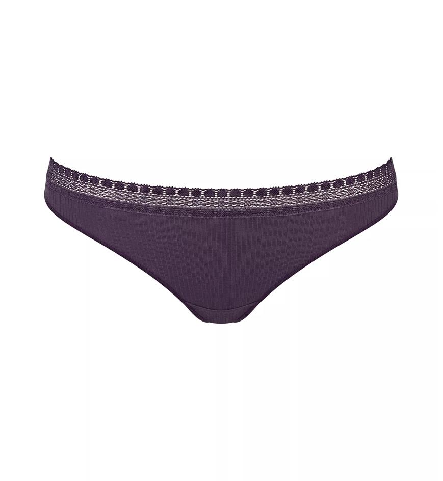 Sloggi SLOGGI GO RIBBED BRAZIL TWIN PACK - Blueberry - Hipster