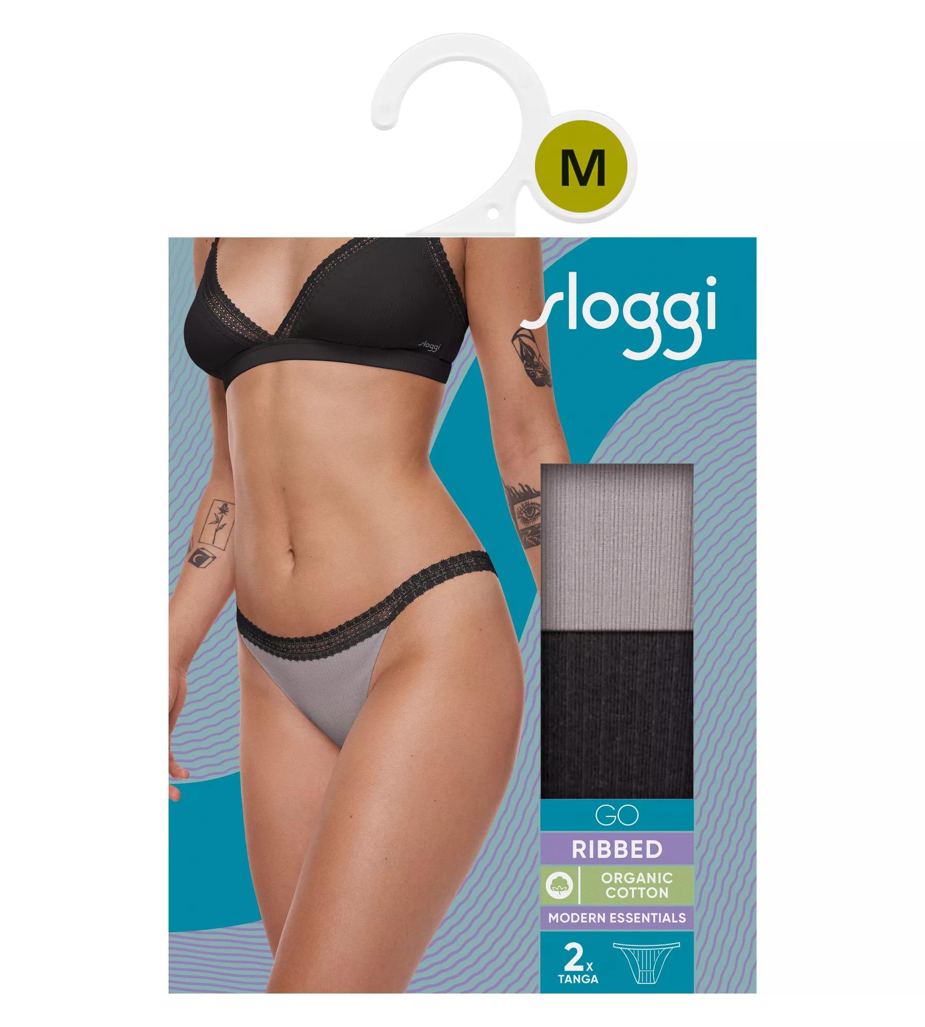sloggi GO Ribbed H Tanga C2P Brief Image 14