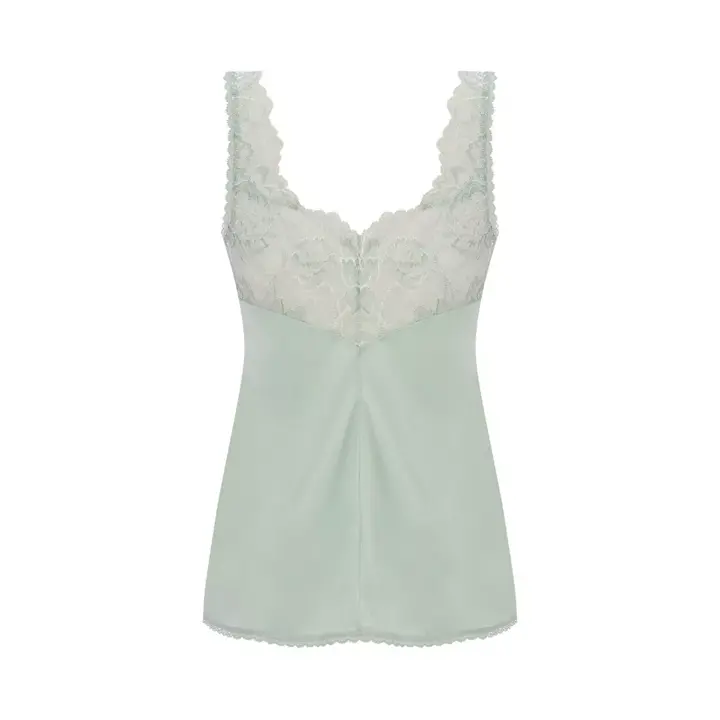 フロラーレ バイ トリンプ1100 ラウンドキャミソール【一部カラーSALE】, グリーン, product image number 1