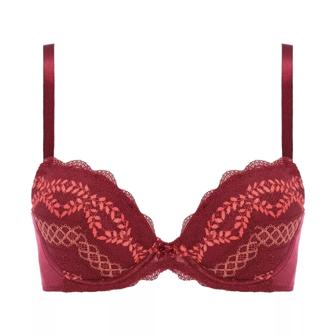 【SALE】妖精のブラ560 ブラジャー, レッド, product image number 0