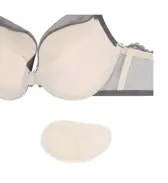 【SALE】ナチュラルユーブラ ブラジャー ディアフローラル, グレー, product image number 3