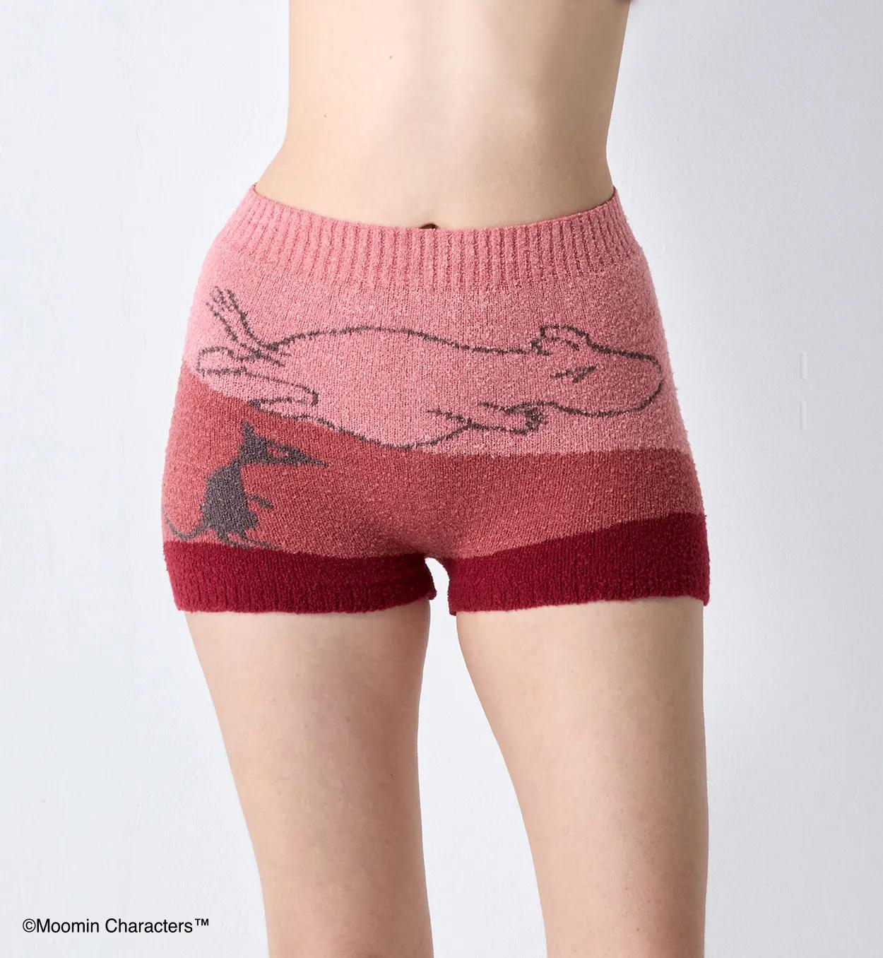 スロギーG073 ムーミン 1分丈ニットパンツ sloggi G073 KPT MOOMIN×sloggi