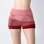 スロギーG073 ムーミン 1分丈ニットパンツ, レッド, model image number 0