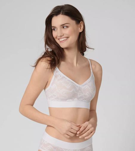 SLOGGI GO ALLROUND LACE BLANC