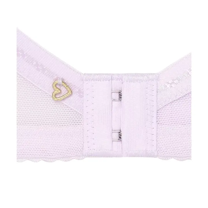 【SALE】小さく包み込むブラ ブラジャー(パッドなし) シャインオブクリスタル, パープル, product image number 3