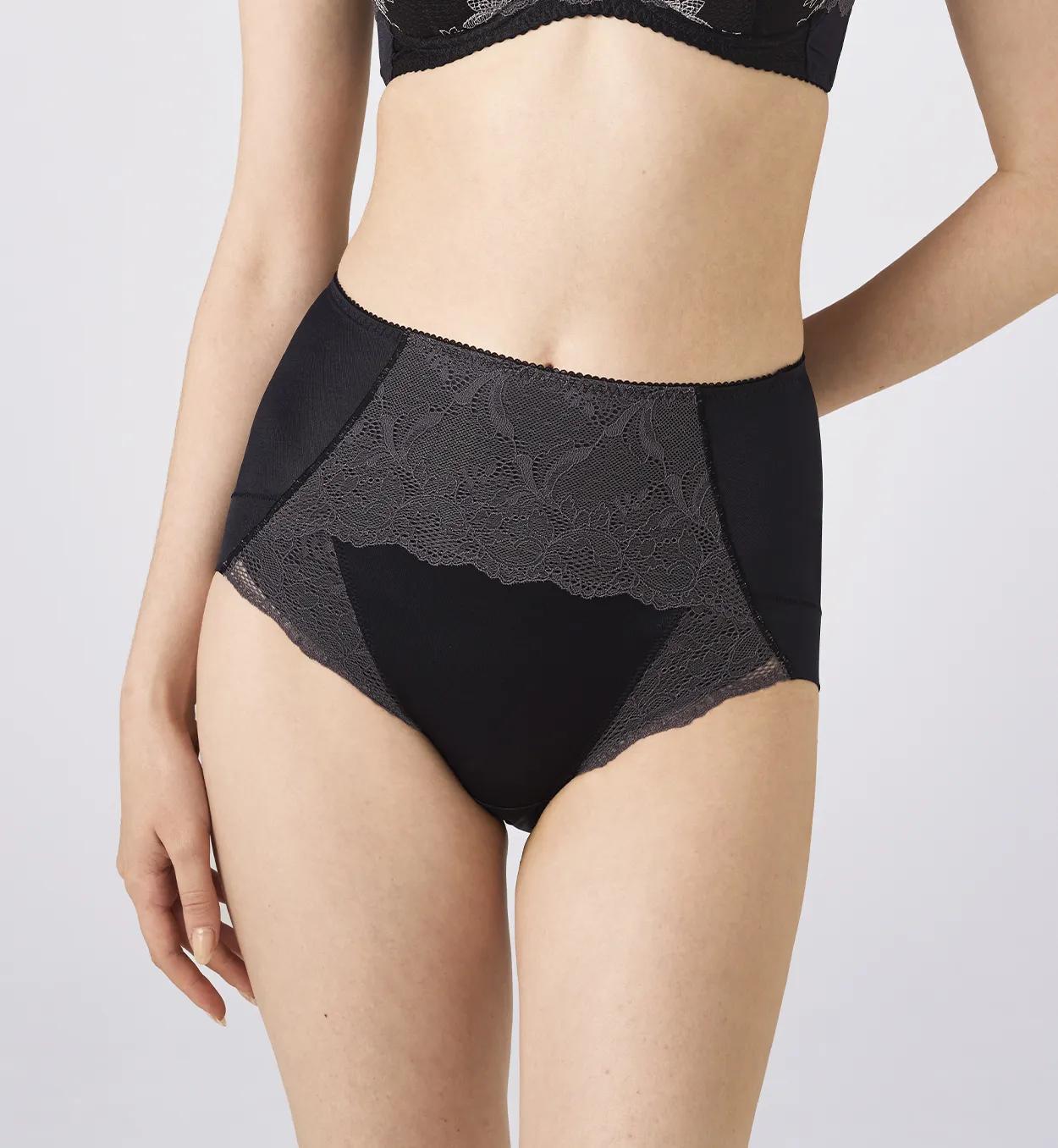 組紐　高台　オリーブママ ゴールドレーベル バイ トリンプ4008 はきこみ深めショーツ TR4008