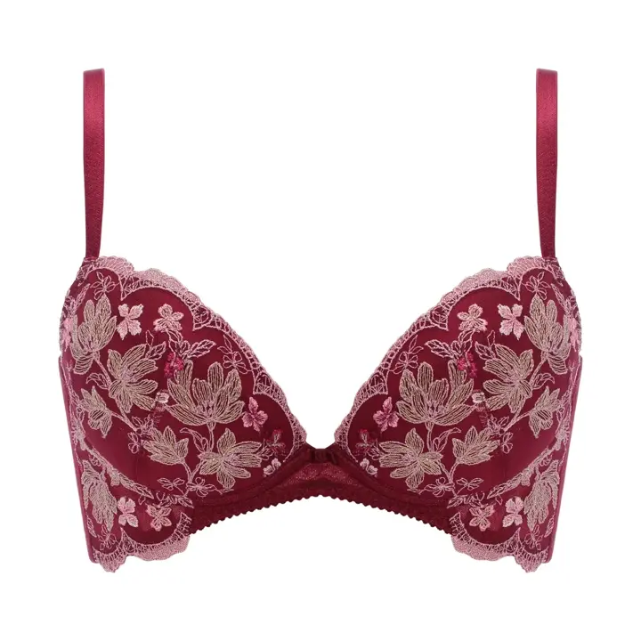 レッドレーベル バイ トリンプ 0123 ブラジャー, レッド, product image number 0