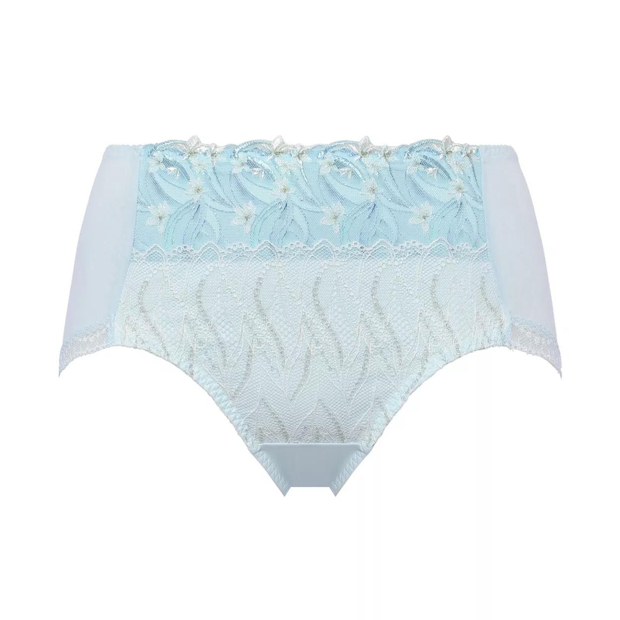 【SALE】天使のブラ(R) スリムライン 極上ライト594 はきこみ深めショーツ, ブルー, product image number 0