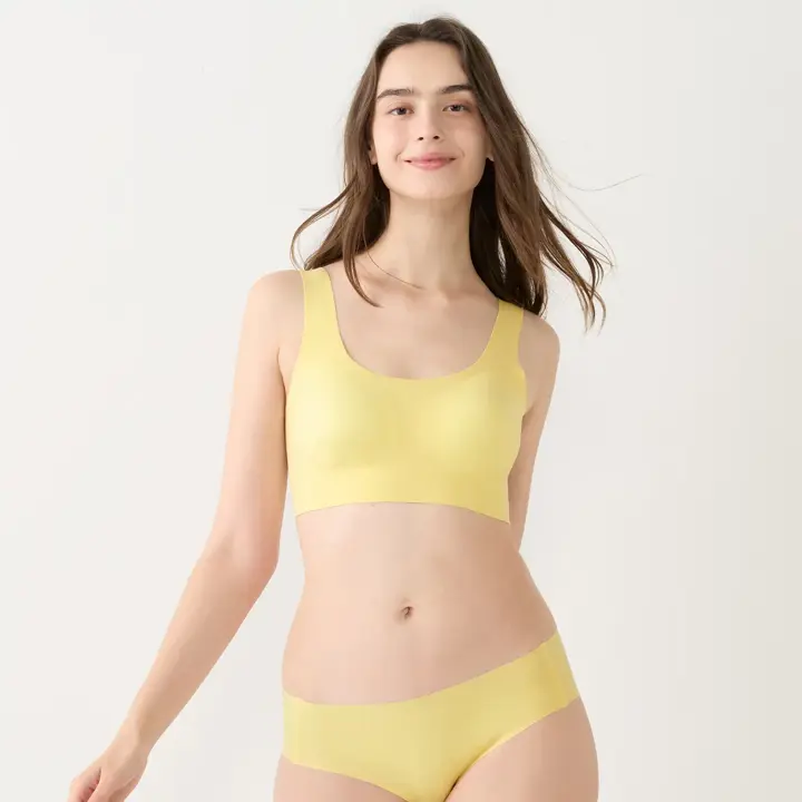 スロギー ゼロフィール ハーフトップ 【一部カラーSALE】, イエロー, model image number 1