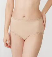 SO NATURAL7120 はきこみ深めショーツ【一部カラーSALE】, , model image number 0