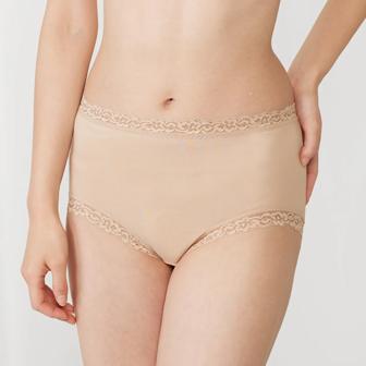 SO NATURAL7120 はきこみ深めショーツ【一部カラーSALE】, , model image number 0