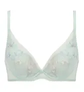 【SALE】チャーミングラマー(R) スリムライン DeepV ブラジャー カラーバースト, グリーン, product image number 0