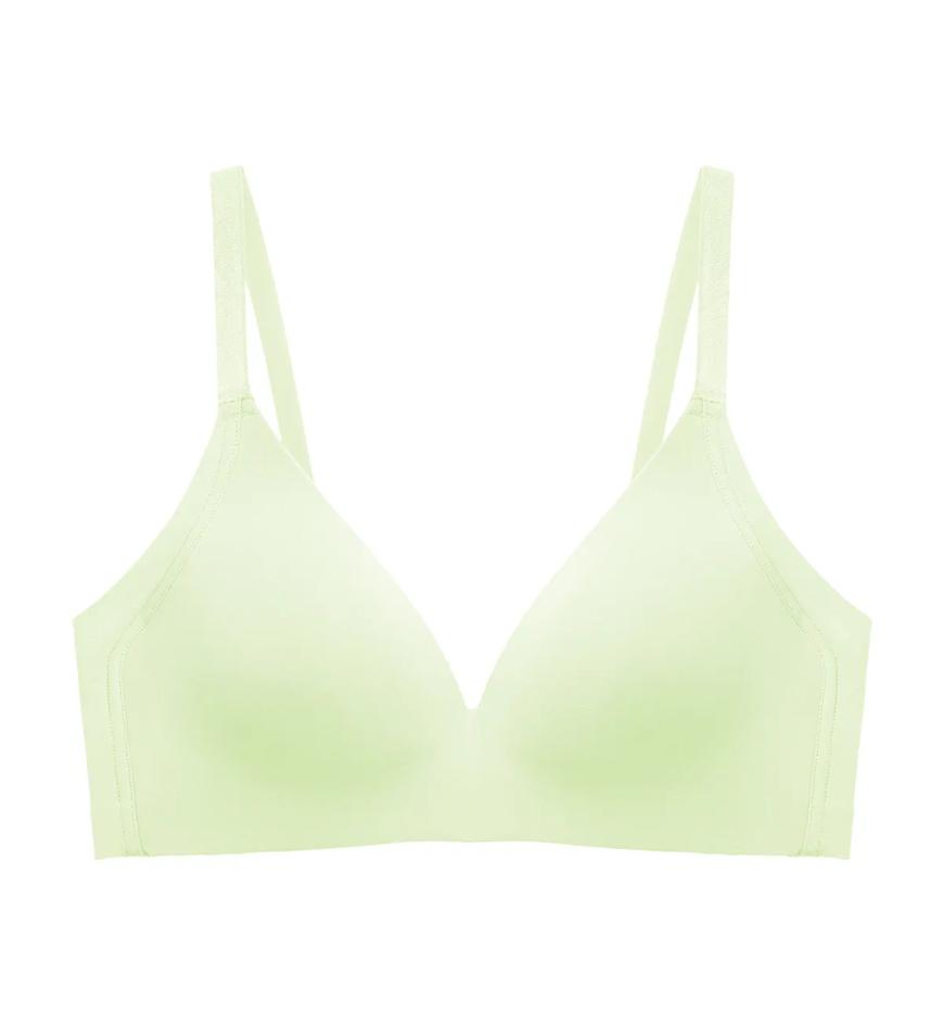 けん　　　　　　　　　　　　　　　　　　　　　　【極美品】TIP ZONE Tri-Zone Non Wired Padded Bra (Sherbet Green) | Triumph