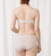 【SALE】トリンプ プレミアム ゴールドレーベル4001 ブラジャー, グレー, model image number 2