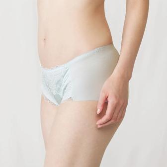 【SALE】天使のブラ スリムライン614 ボーイズレングス, ブルー, model image number 0