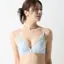 夢みるブラ DeepV ブラジャー ビューティー＆ローズ, ブルー, model image number 0