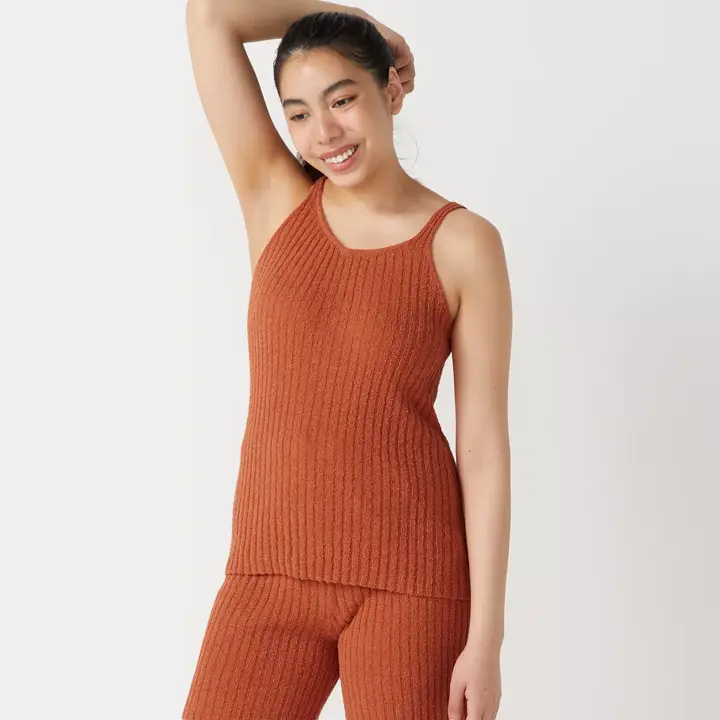 【SALE】sloggi G100 ホームウェア 3分丈ニットボトム, オレンジ, model image number 1