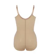 ひきしめ美シルエット ボディスーツ, ベージュ, product image number 1