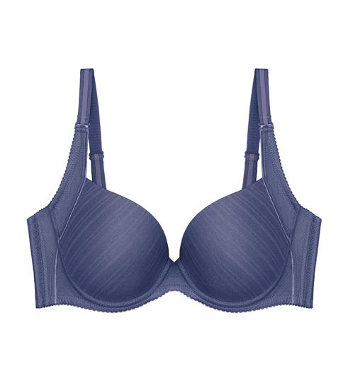 Triumph Pure Invisible Wired Padded Bra - Crown blue - T-Shirt Bra
