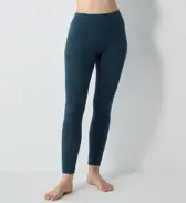 スロギー ホイップタッチ 9分丈ニットパンツ【一部カラーSALE】, , model image number 0