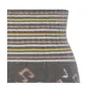 【SALE】スロギー “ほっ”とあったか(ニット柄) ハラマキ付きニットパンツ, グレー, swatch