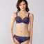 レッドレーベル バイ トリンプ0115 ブラジャー【一部カラーSALE】, パープル, model image number 1