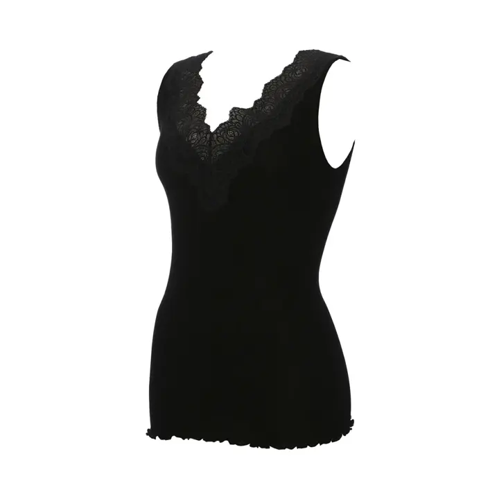 タンクトップ 保湿インナー, ブラック, product image number 2