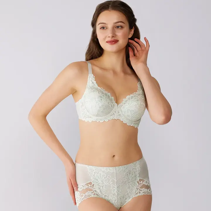 トリンプストーリー607 はきこみ深めショーツ【一部カラーSALE】, ミックス, model image number 0