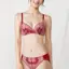【SALE】天使のブラ スリムライン614 レギュラーショーツ, レッド, model image number 1