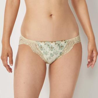 【SALE】レギュラーショーツ ハートブルームガーデン, ベージュ, model image number 0