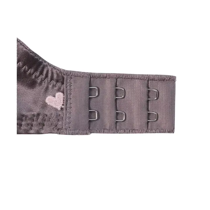 【SALE】夢みるブラ ノンワイヤー スリムライン ラブブロッサムズ, グレー, product image number 4