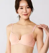 【SALE】秘めわざ605 ブラジャー, オレンジ, model