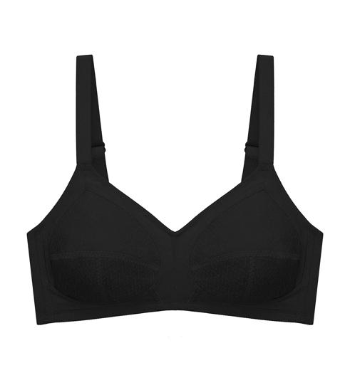 Triumph Simply Everyday Chic Non-Wired Padded Bra - Black - Padded