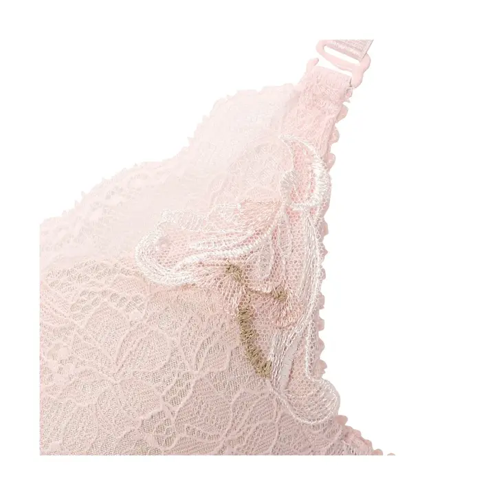 夢みるブラ ノンワイヤーエアリー ノンワイヤーブラジャー ヴィーナスエア, ピンク, product image number 1