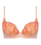 【SALE】天使のブラ(R) 魔法のハリ感596 ブラジャー, オレンジ, product image number 0