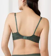 フロラーレ リュクス5001 ブラジャー(パッドなし)【一部カラーSALE】, グリーン, model image number 3