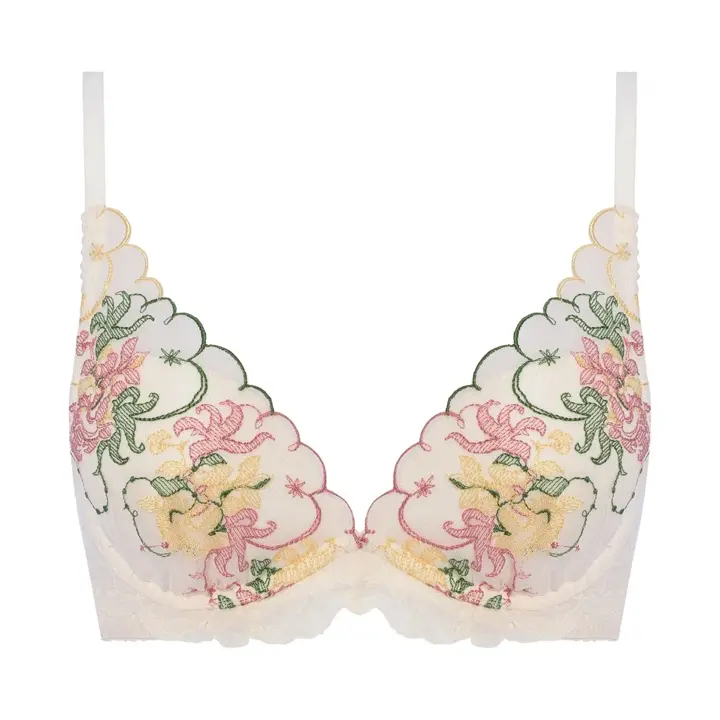 【SALE】夢みるブラ DeepV アモスタイル × マナミサクライ, ホワイト, product image number 0