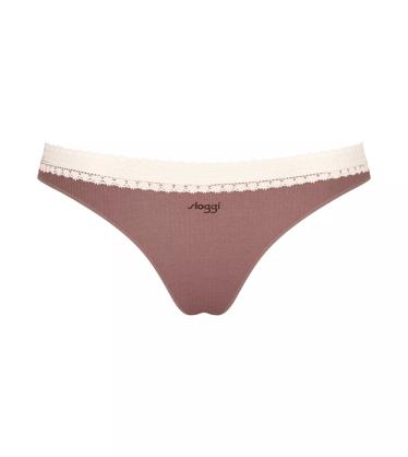 Sloggi Thong ZERO Lace Hipstring Thongs Seamless No VPL Knickers Lingerie :  Clothing, Shoes & Jewelry 