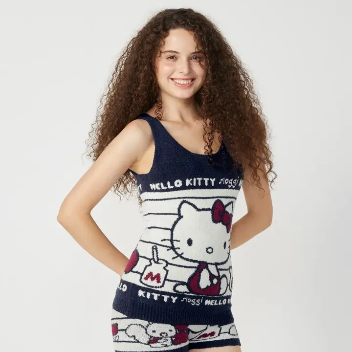 【WEB/アウトレット限定】スロギーG063 ハローキティ インナートップ, ミックス, model image number 1