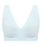 スロギー ゼロフィール ノンワイヤーブラ, ブルー, product image number 0