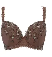 フロラーレ バイ トリンプ 615  ブラジャー(パッドなし), ブラウン, product image number 0