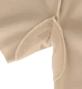 【SALE】肌あたりよくあたたかい5130 3分袖トップ, ベージュ, product image number 1