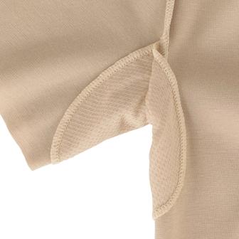 【SALE】肌あたりよくあたたかい5130 3分袖トップ, ベージュ, product image number 1